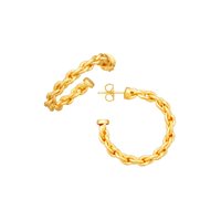 Orecchini Giovanni Raspini Donna Cerchi Catena in Argento 12367 - 12367